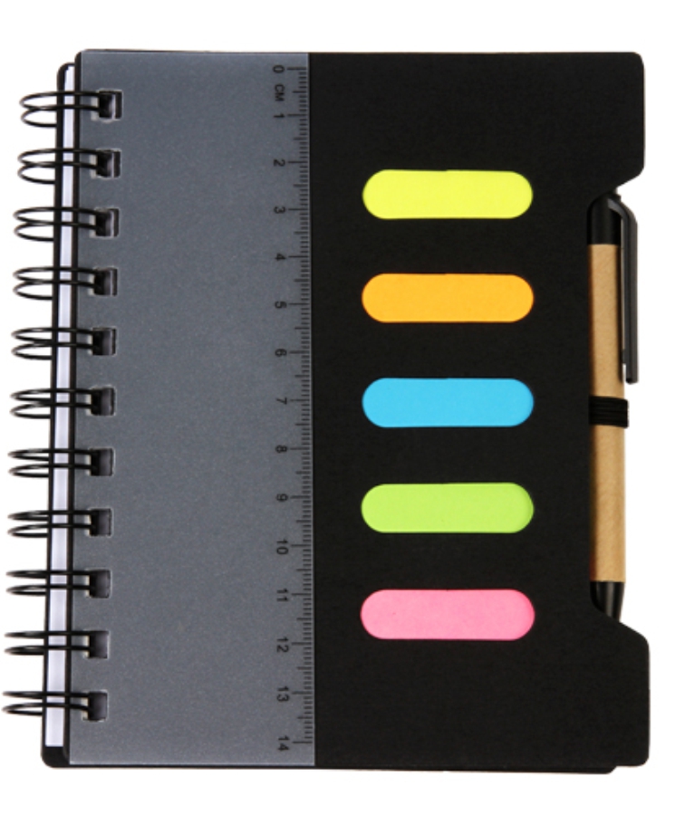 LIBRETA COLOR NEGRO ECÓLOGICA E043